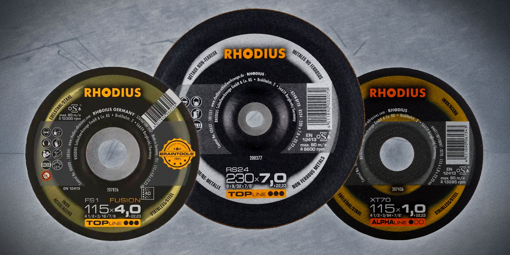 RHODIUS - sila nemeckej obrábacej techniky